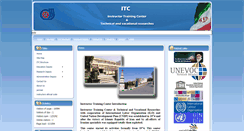 Desktop Screenshot of en.tvto-itc.ir